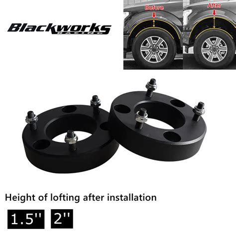 1 5 Inch 2 Incn Black Front Leveling Lift Kit For 2004 2019 Ford F150