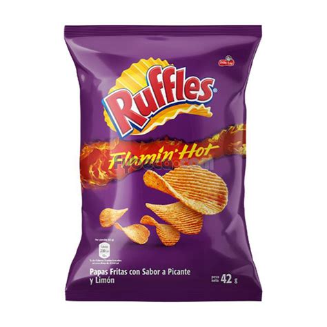 Papas Fritas Ruffles Flamin Hot 42 G Unidad Fybeca