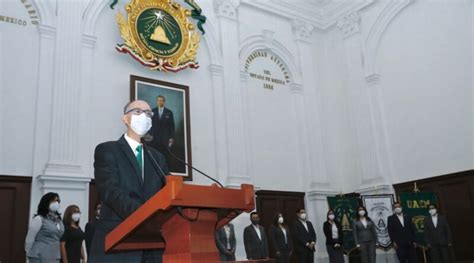 Carlos Eduardo Barrera Díaz rector de UAEM para el periodo 2021 2025