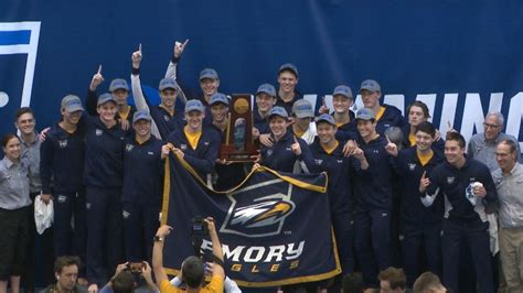 Emory Wins The 2023 Diii Mens Swimming And Diving Championship