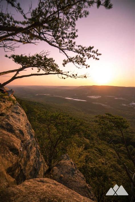 Sunset Rock: hiking from Point Park on Lookout Mountain