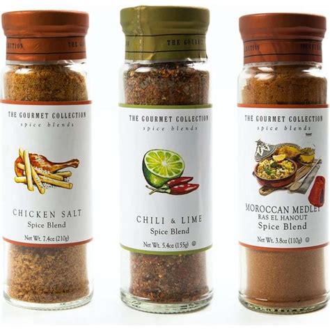 The Gourmet Collection Spice Blends Trio Set Entertainers Woolworths