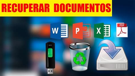 Como Recuperar Documentos Borrados De Office Word PDF Excel Etc En PC