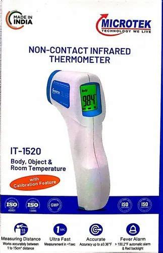 Contactless Microtek Infrared Thermometer IT 1520 At Rs 850 In New Delhi