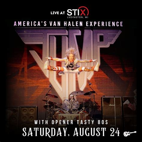 Jump America S Van Halen Experience Stix Ludington