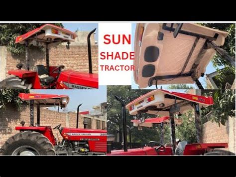 Massey Ferguson Tractor Fiber Roll Bar Protection Sun Shade Canopy Chat