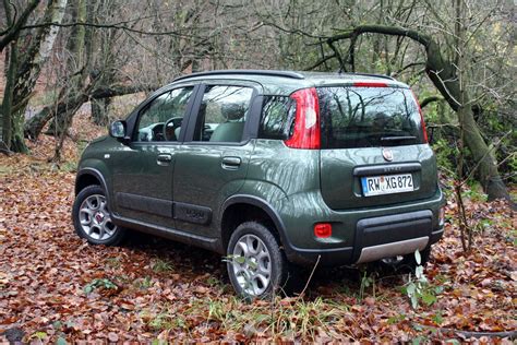 Fiat Panda 4x4 Test Offroad Zwerg ärgert Großen Speed Heads