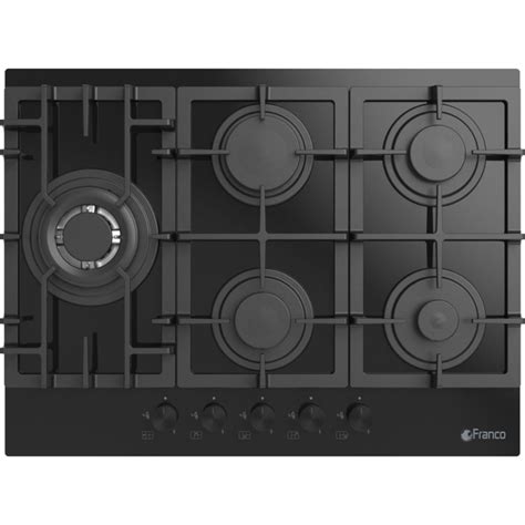 Plaque De Cuisson Franco 70 877BF 5 Feux 70 Cm Noir Tunisie Best Buy