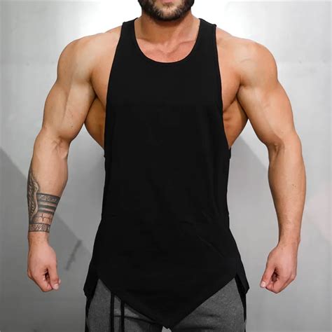 Muscleguys Gym Stringer Clothing Bodybuilding Tank Top Men Fitness