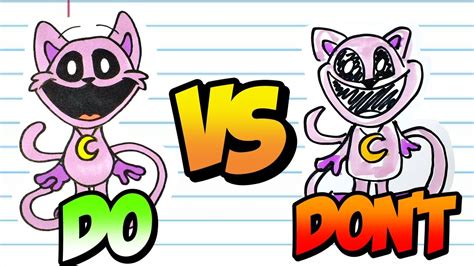 COOL DO Vs DON T Poppy Playtime Chapter 3 Drawings For FANS YouTube