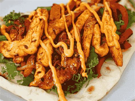 Hot Honey Glazed Halloumi Gyros Willow Alexander