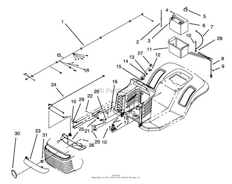 Toro 71202 12 38xl Lawn Tractor 1993 Sn 3900001 3999999 Parts Diagram For Electrical Assembly