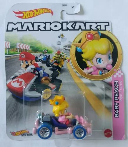 Hot Wheels Mario Kart Baby Peach Pipe Frame Nuevo Envio Grat Env O Gratis