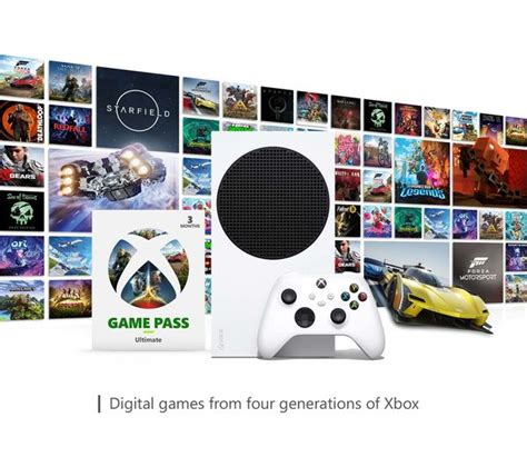 Microsoft Xbox Series S And 3 Months Of Xbox Game Pass Ultimate Bundle