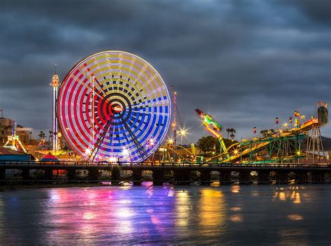 Hd Wallpaper San Diego County Fair Ferris Wheel Carnival United