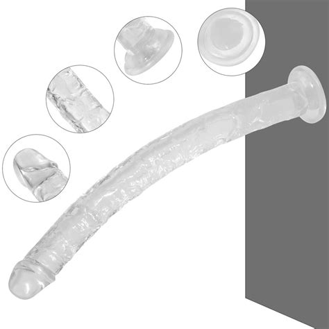17 9 Inch Long Dildo Suction Cup Realistic Penis Dong G Spot Sex Toys For Women EBay