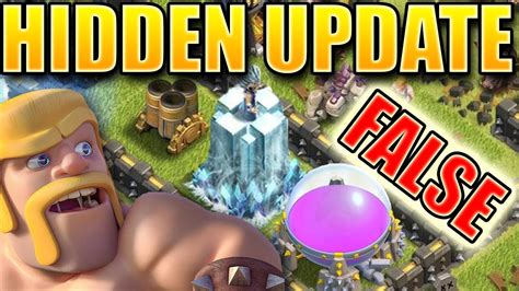 Clash Of Clans Secret Hidden Update False Coc Missing Builder Update 2017 New Official