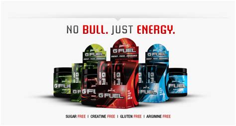 G Fuel Energy Drink, HD Png Download - kindpng