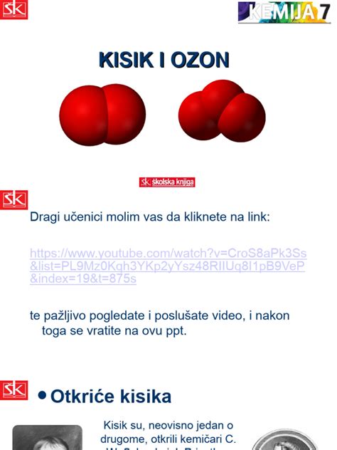 3.6. Kisik I Ozon - Prvi Dio | PDF