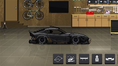 Pixel Car Racer Toyota Supra MK5 YouTube