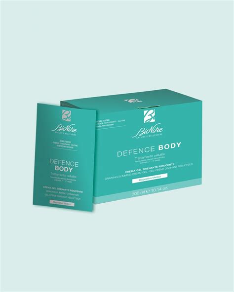 Defence Body Trattamento Cellulite Crema Gel Drenante Riducente Outlet