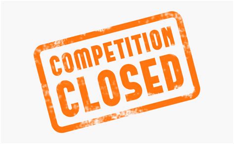 competition  closed hd png  kindpng