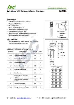 Sd Datasheet Equivalent Cross Reference Search Transistor Catalog