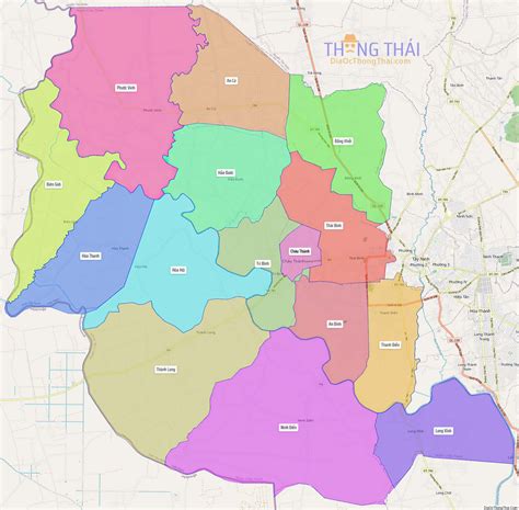 Bản đồ Tỉnh Tỉnh Tây Ninh Chi Tiết Mới Nhất 2023 Địa Ốc Thông Thái Pgdmyloc