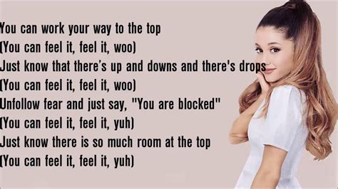 Ariana Grande Get Well Soon Lyrics Youtube