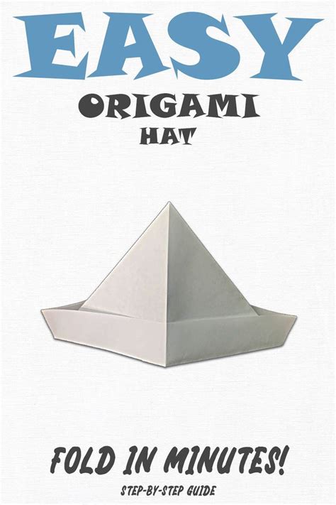 How To Fold A Paper Hat Origami Hat Guide Artofit