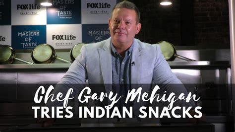 Chef Gary Mehigan Tries Indian Snacks Youtube