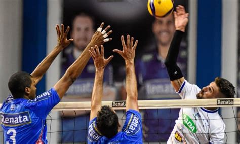 Cruzeiro vence o Vôlei Renata fora de casa pela Superliga