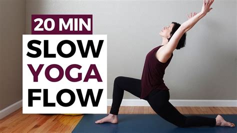 Slow Flow Vinyasa Yoga All Levels 20 Minute Class Youtube