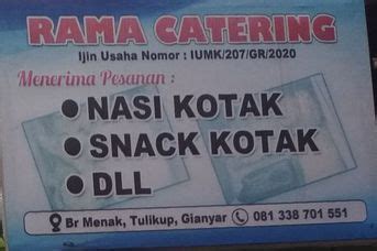 RAMA CATERING Kab Gianyar Mbizmarket Co Id