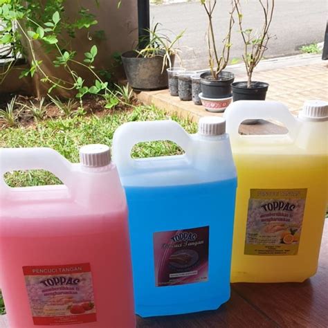 Jual Sabun Cuci Tangan Kemasan Jirigen 5 Liter Handsoap Shopee