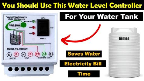 Automatic Water Level Controller Wiring And Installation For Overhead