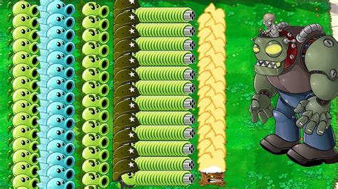 Plants Vs Zombies Hack All Pea PvZ Vs Dr Zomboss YouTube