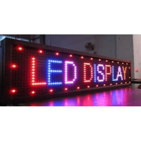 Single Color Led Display Application Outdoor At Best Price In Ahmedabad Sun Ray Technology