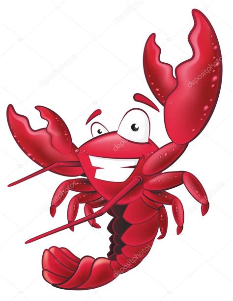 Cute Lobster Character. Stock Vector Image by ©jorgenmac #68280509