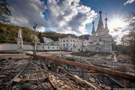 Святогірська лавра як війна зруйнувала старовинний монастир