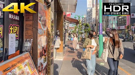 K Hdr Walking In Shin Okubo Tokyo S Korean Town K Pop