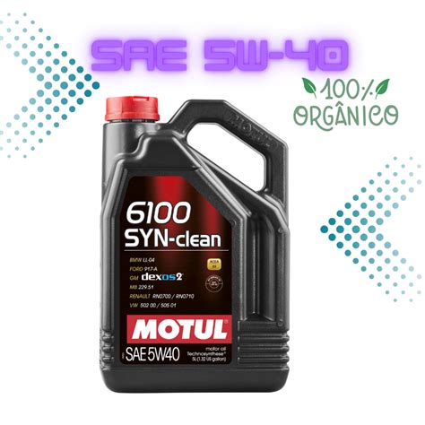 6100 SYN-Nergy Motul SAE 5W40 (10W-40) 5L (100% ORIGINAL) | Shopee Malaysia