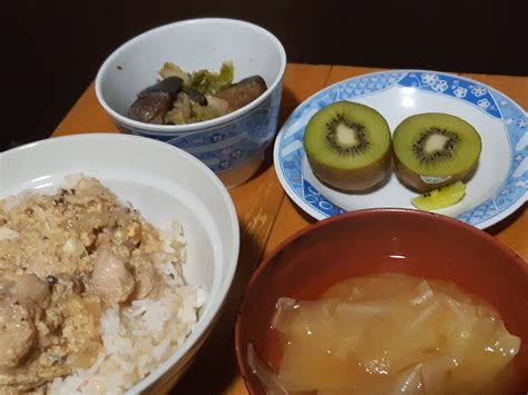 12月2日 夕食 山のふるさと合宿 かじかの里学園