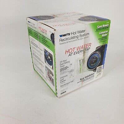 Hot Water Recirculating System Watts 500800 733353301905 EBay