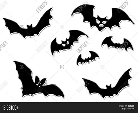 Halloween Bats Flying Image & Photo (Free Trial) | Bigstock