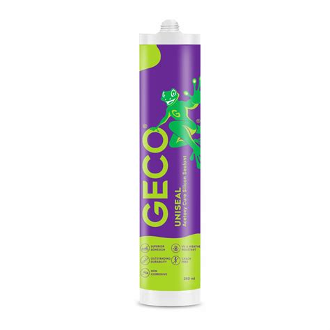 Buy GECO Uniseal Acetoxy Cure Silicone Sealant General Purpose