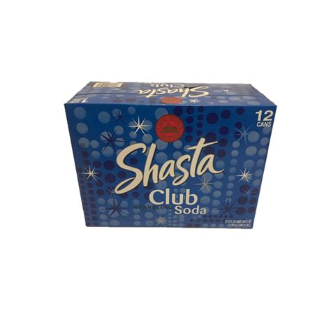SHASTA CLUB SODA 1212 OZ - US Foods CHEF'STORE