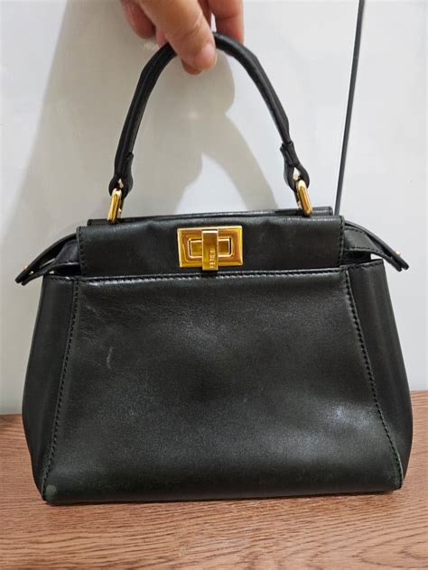 Fendi peekaboo, Luxury, Bags & Wallets on Carousell