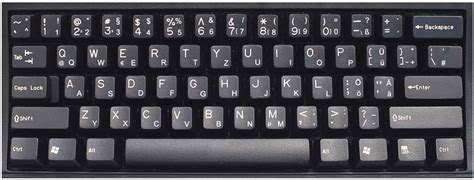 Liechtenstein (German) Keyboard Labels - DSI-Keyboards.com