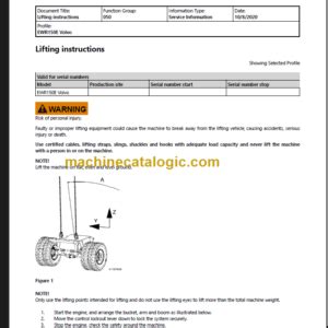 Volvo L G Service Manual Pdf Machine Catalogic